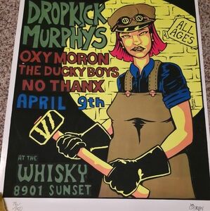 Dropkick Murphys Concert Poster